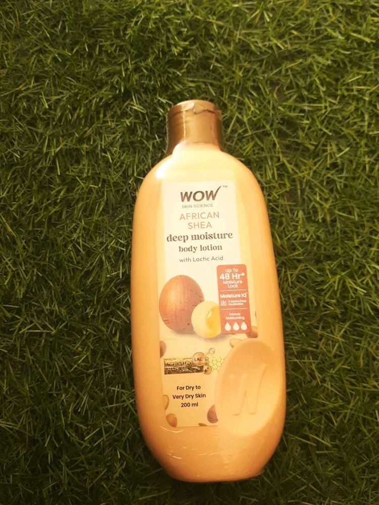 WOW African Shea Deep Moisture Body Lotion