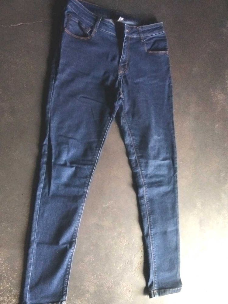 Classic Blue Skinny Fit Jeans