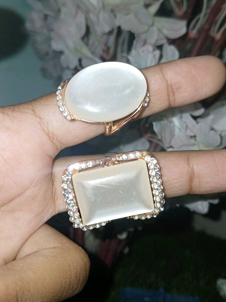 Chunky Gemstone Rings