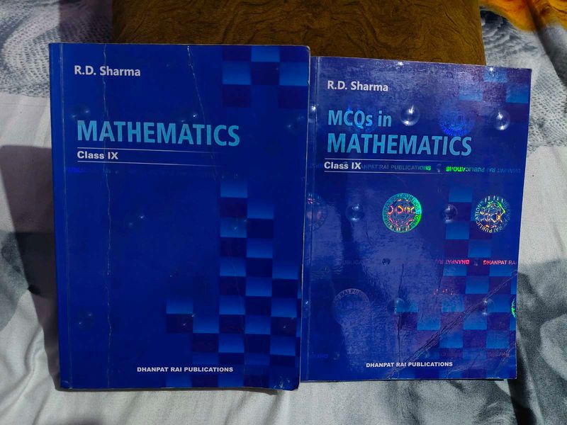 R.D. Sharma Math Books Class IX