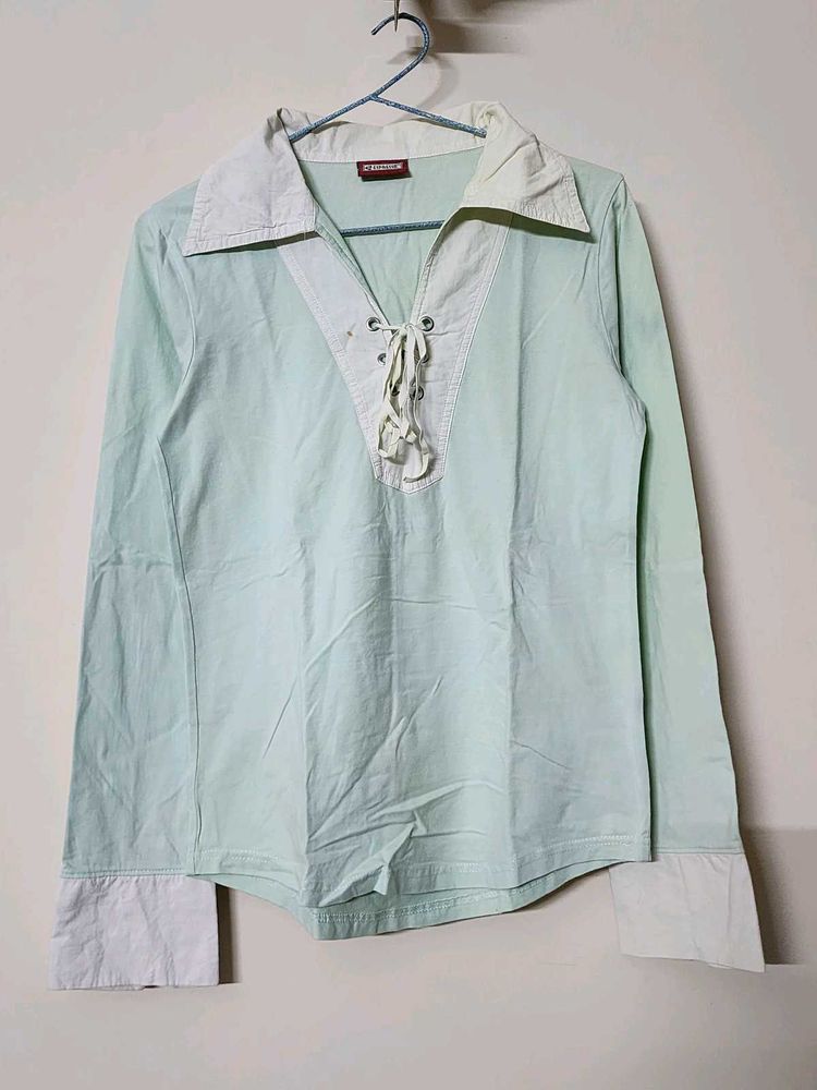 Baby Blue Top