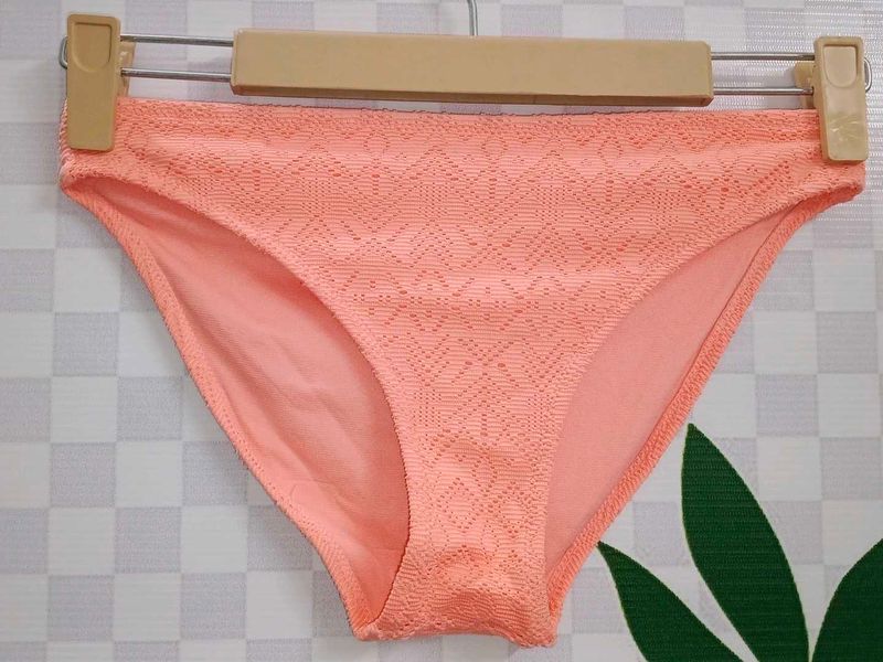 (1300)Peach Bikini Bottom