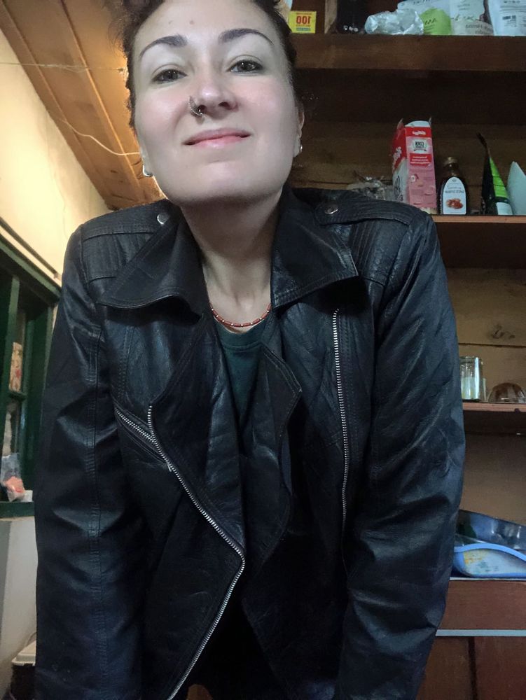 Genuine Leather Biker Jacket