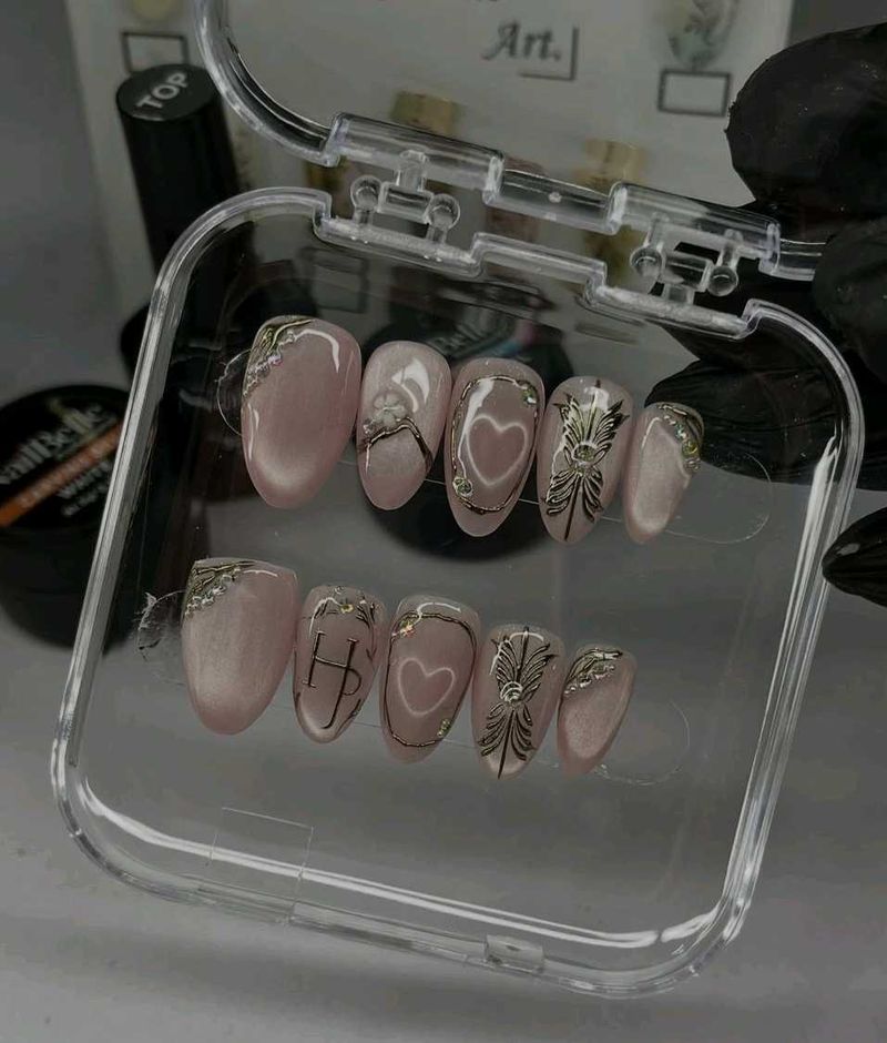 Elegant Press-On Nail Set