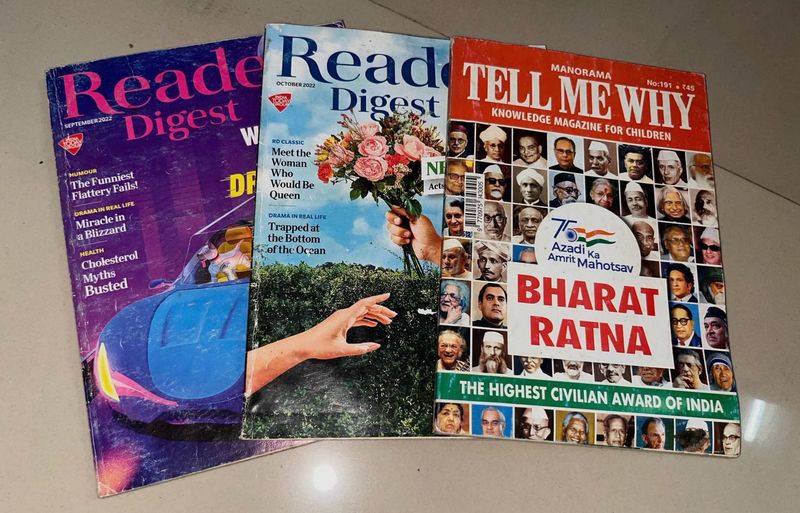 Reader's Digest &amp; Tell Me Why Magazines