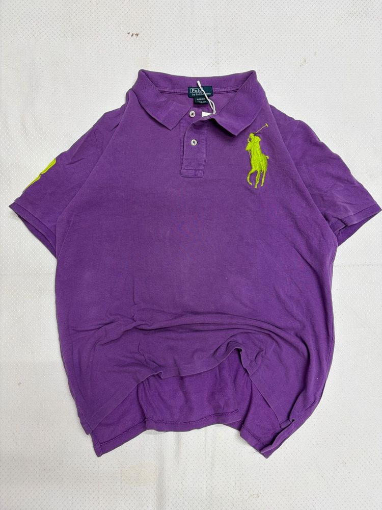 Ralph Lauren Big Polo Purple Tshirt