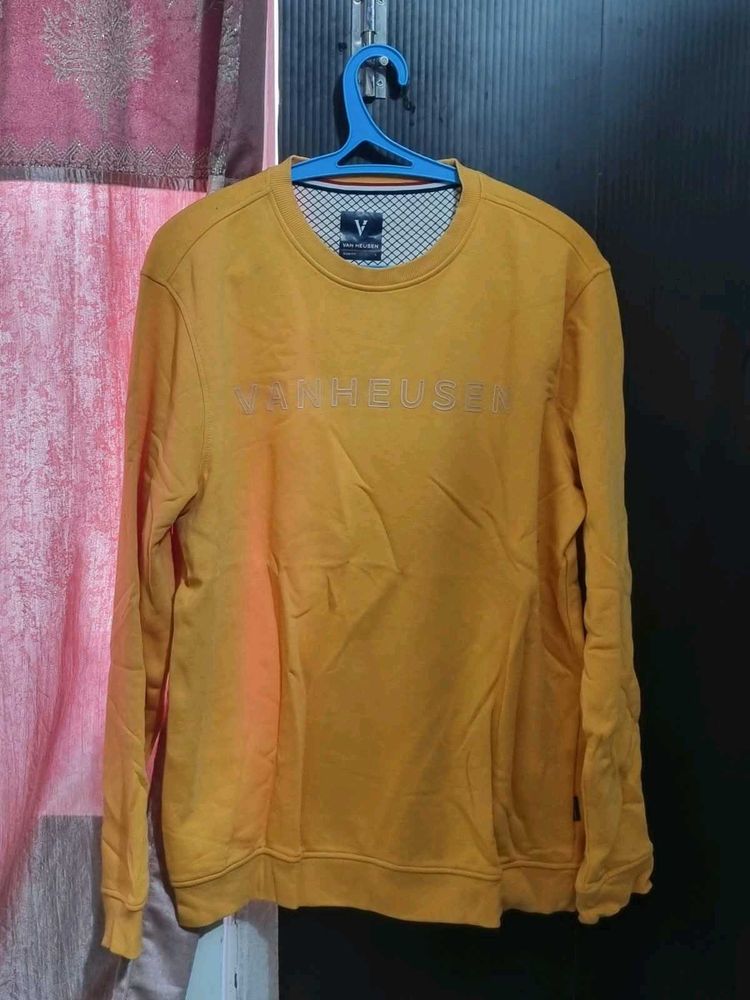 Van Heusen Yellow Sweatshirt