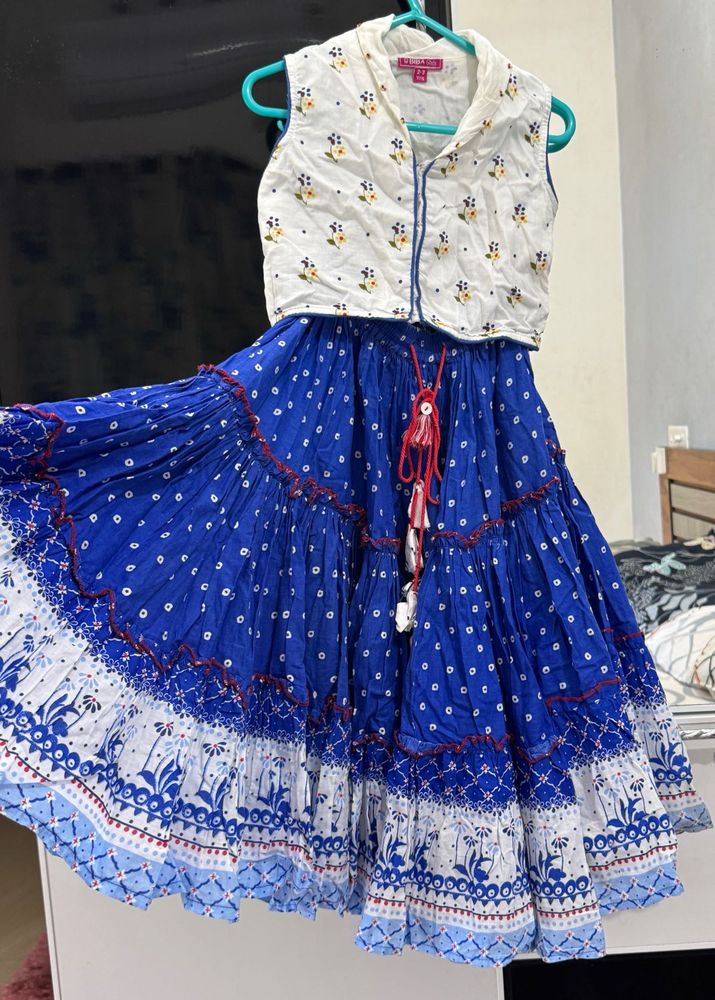 BIBA Girls Boho Ethnic Lehanga