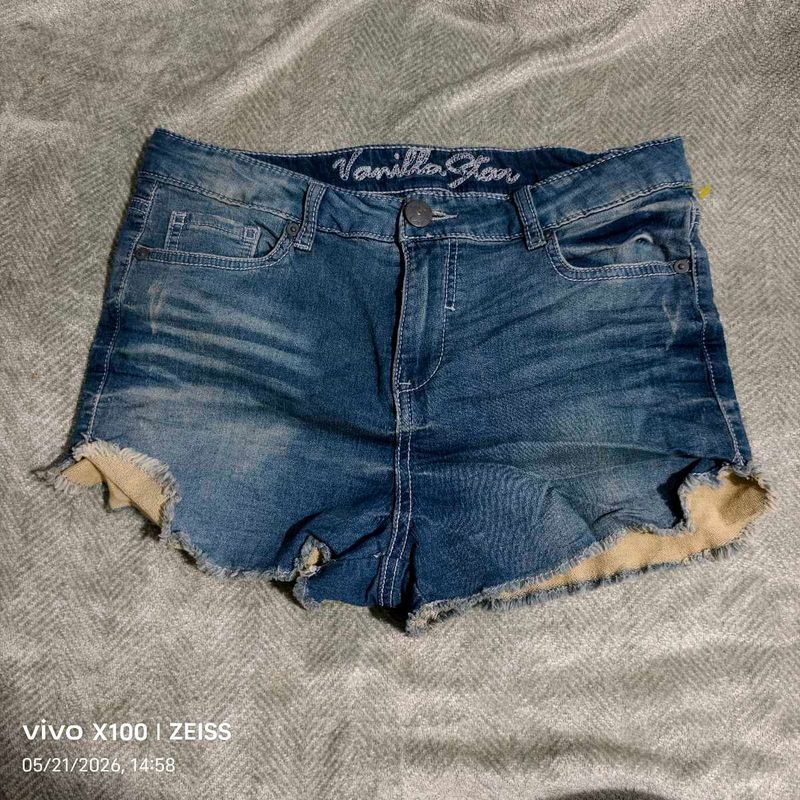 Vanilla Star Denim Shorts