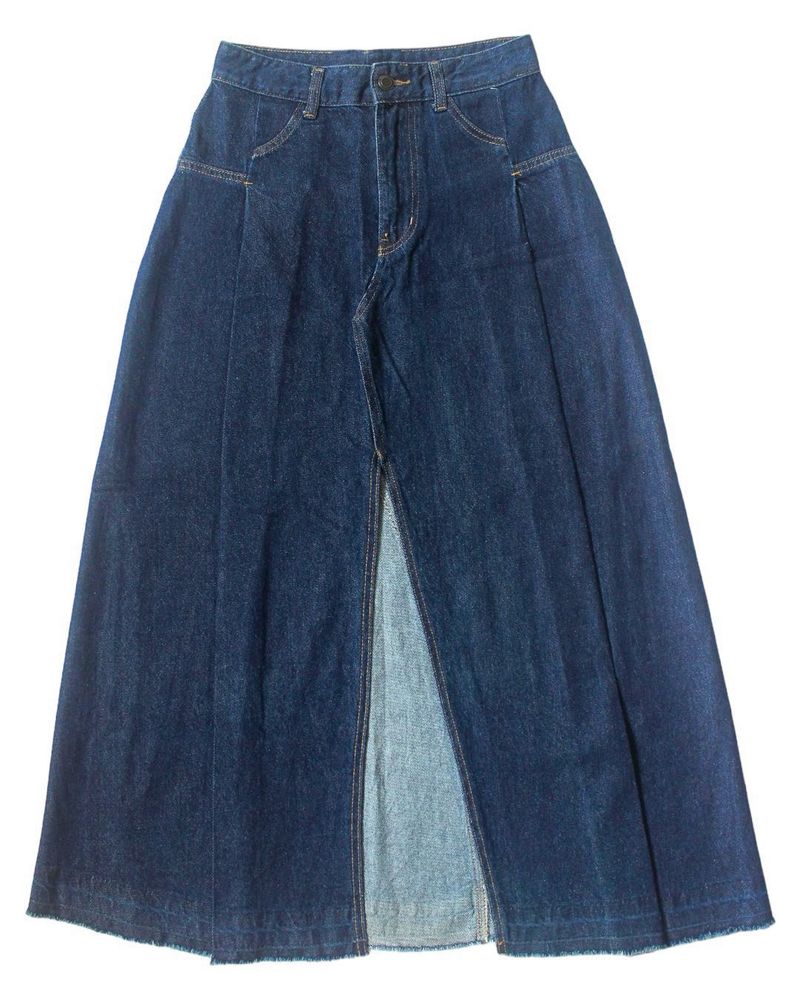Denim Maxi Skirt