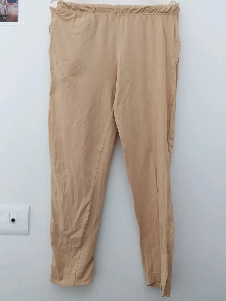 Comfortable Beige Palazzos