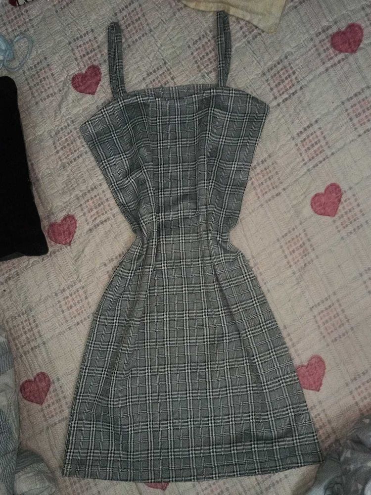 Plaid Mini Dress