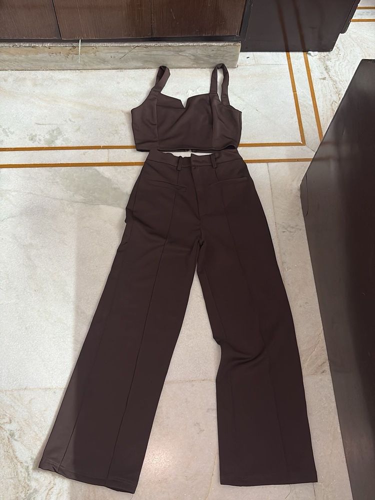 Stylish Brown Co-ord Set