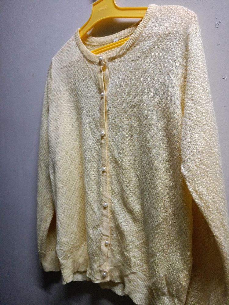Yellow Cardigan