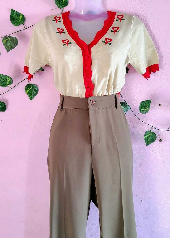 High Quality Korean Trouser For Women/Girls