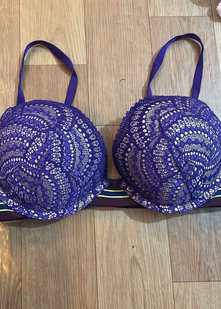 Purple Lace Bra