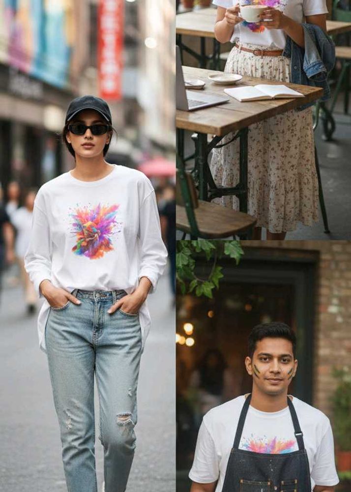 New Colorful Graphic Tee shirt 👕