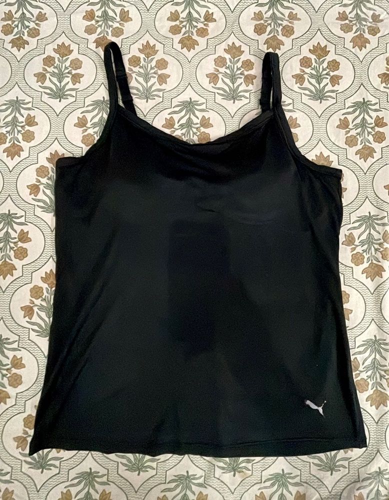 Puma Black Camisole Tank Top