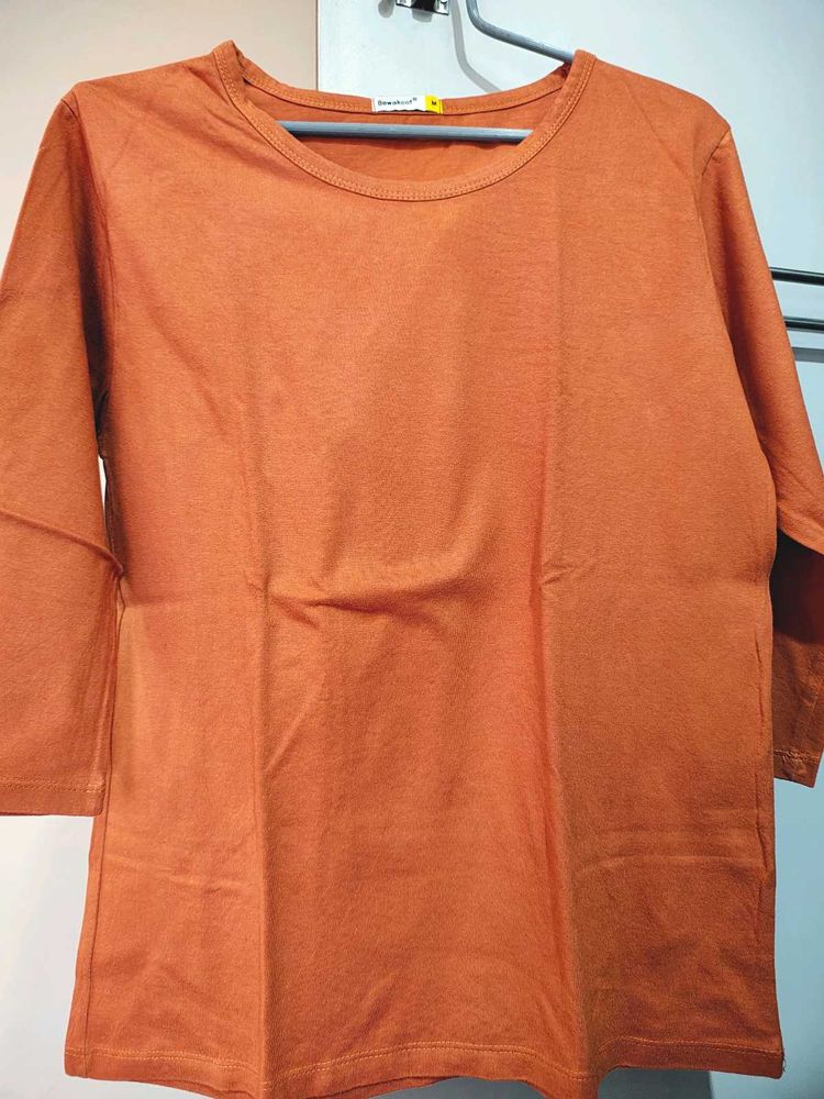 Coral Simple T-shirt