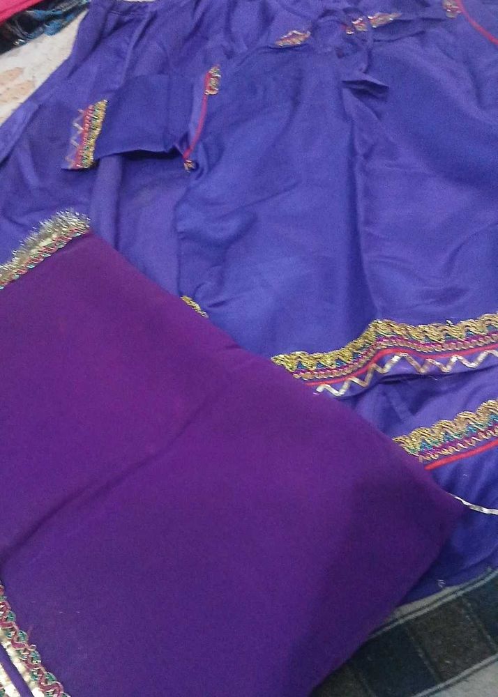 Beautiful Purple lehenga  dress😍