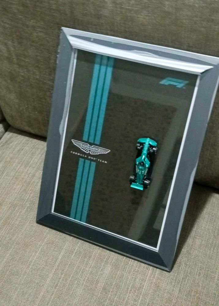 Aston Martin F1 Team Collectible Car frame