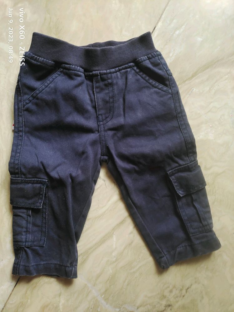 Babies Indigo Blue Pant 3-12months