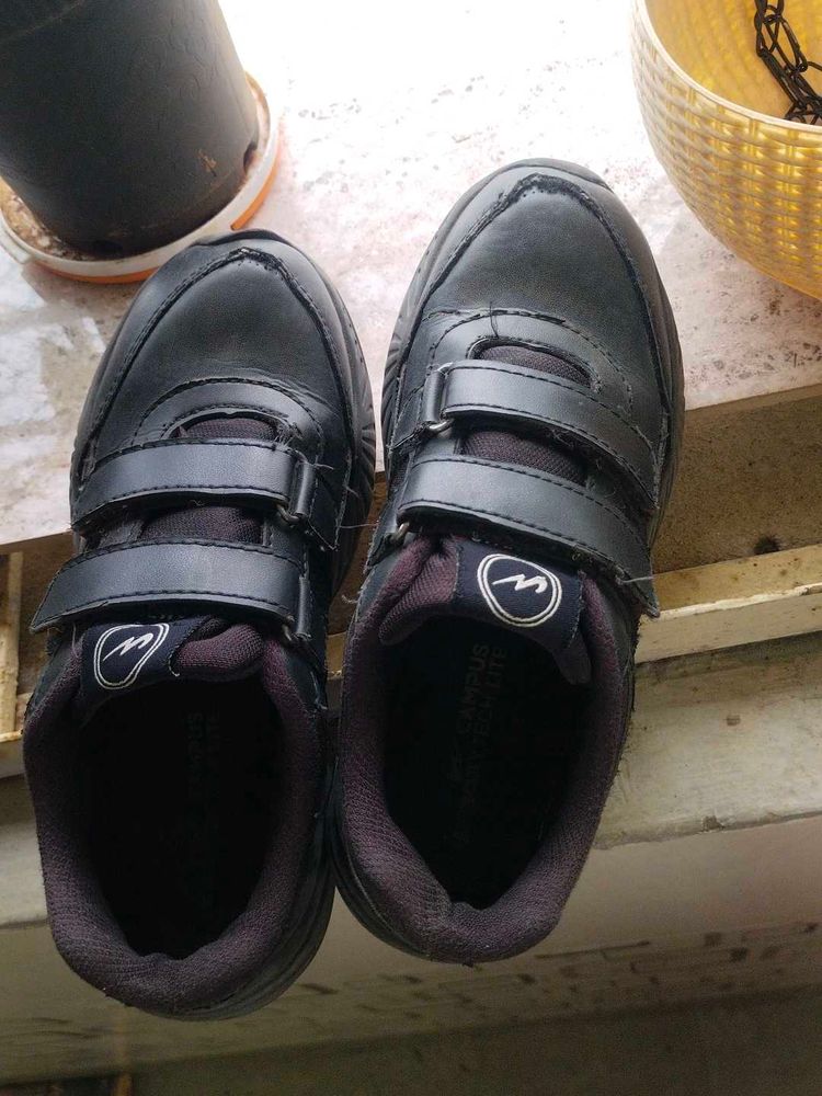 Branded Campus New  Black School And Casual Shoe