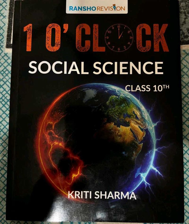 1 O' Clock Social Science Class 10th Textbook