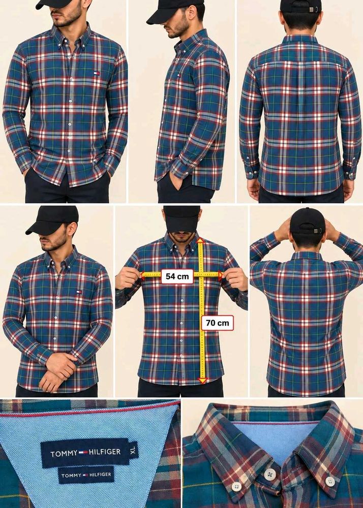 Tommy Hilfiger Plaid Button-Up Shirt