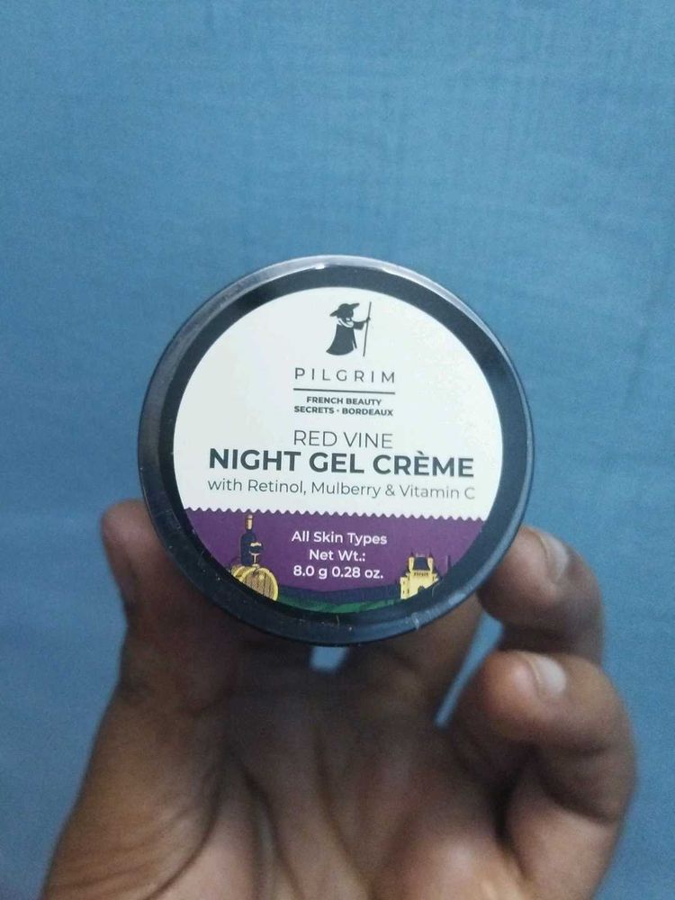 Pilgrim Red Vine Night Gel Creme