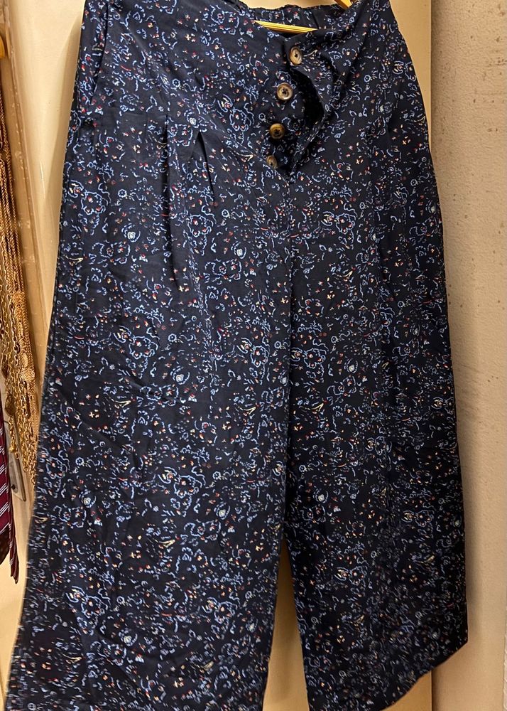 Floral Print Palazzo Pants