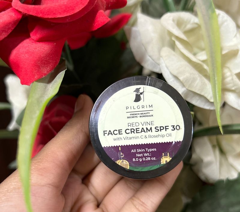 Pilgrim Red Vine Face Cream Spf 30