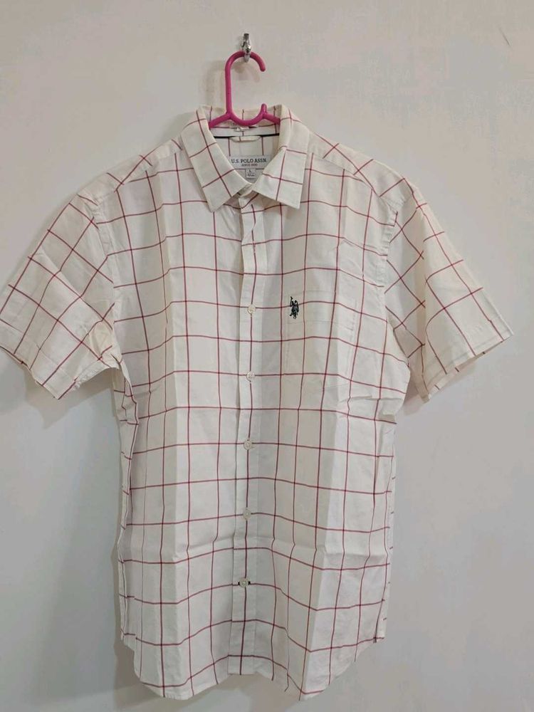 U.S. Polo Assn. Men's Checked Shirt
