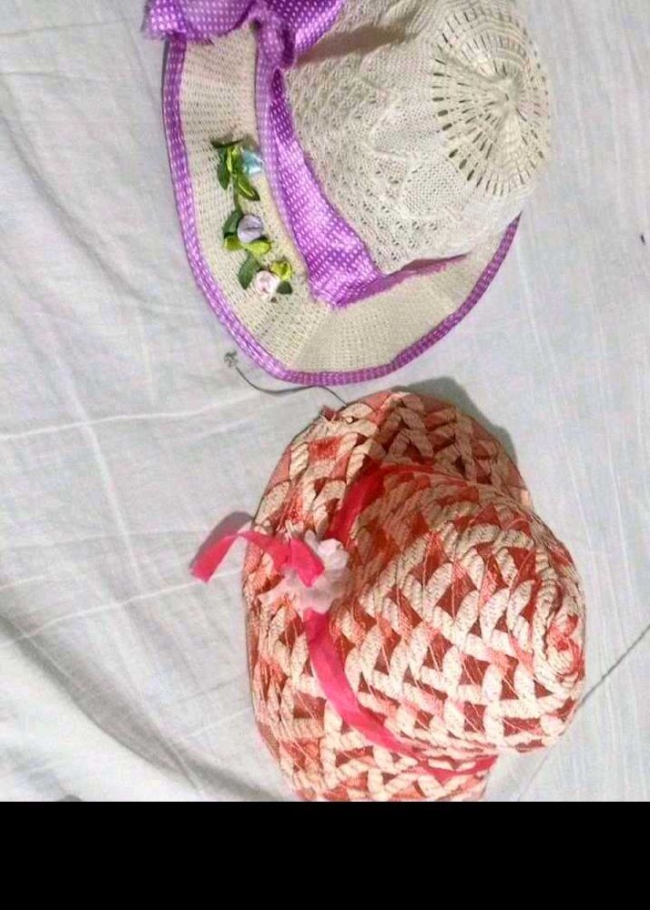 Set of 2 Summer Hats stole combo pack bundles
