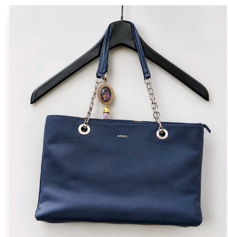 Stylish Dark Green Handbag