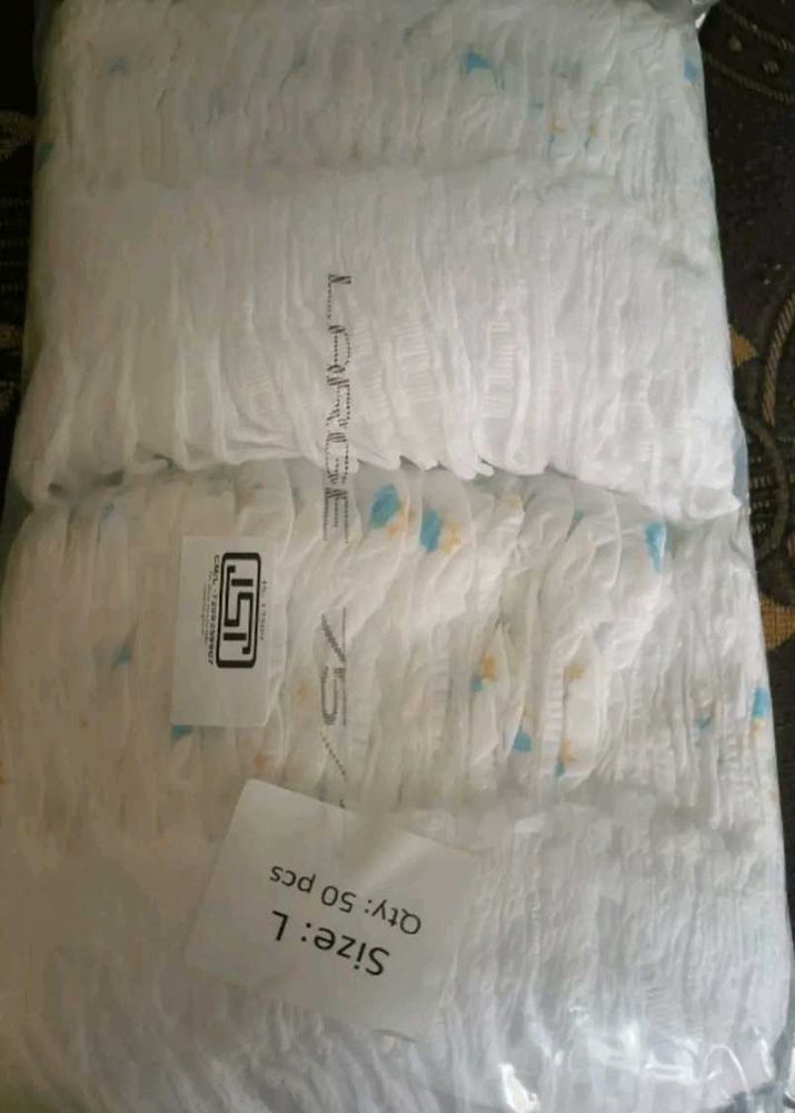Baby Diaper Large Size (50 Pcs)