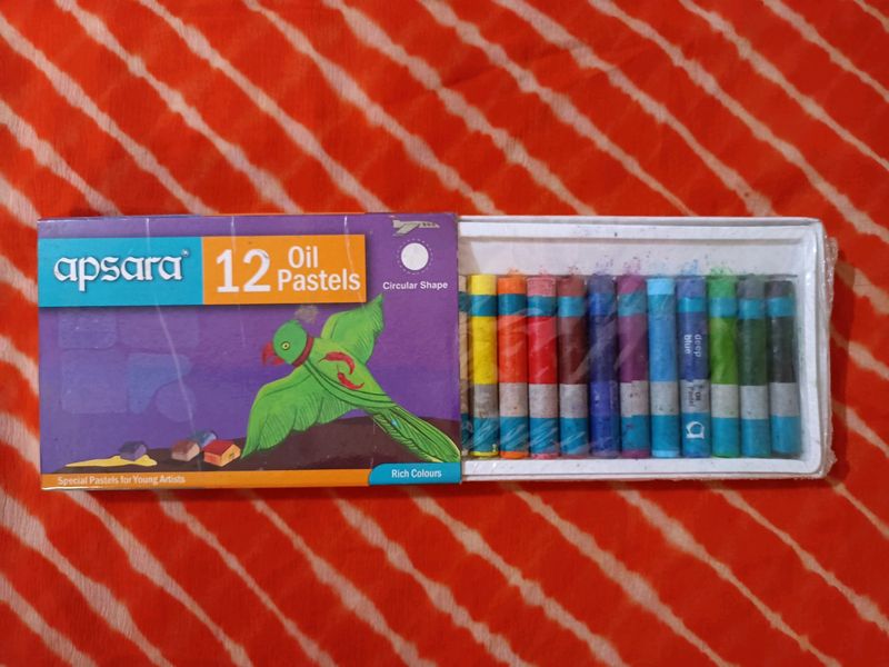 Oil Pastels Colour🌈