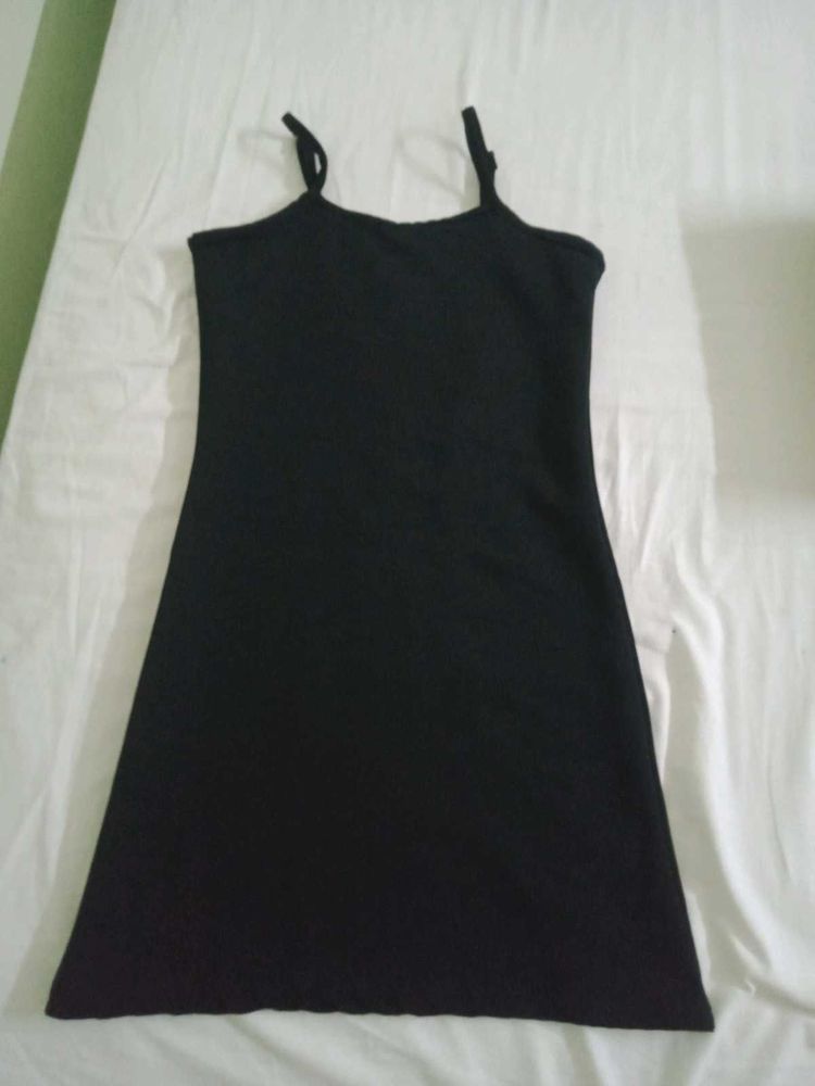 Basic Black Slip Dress