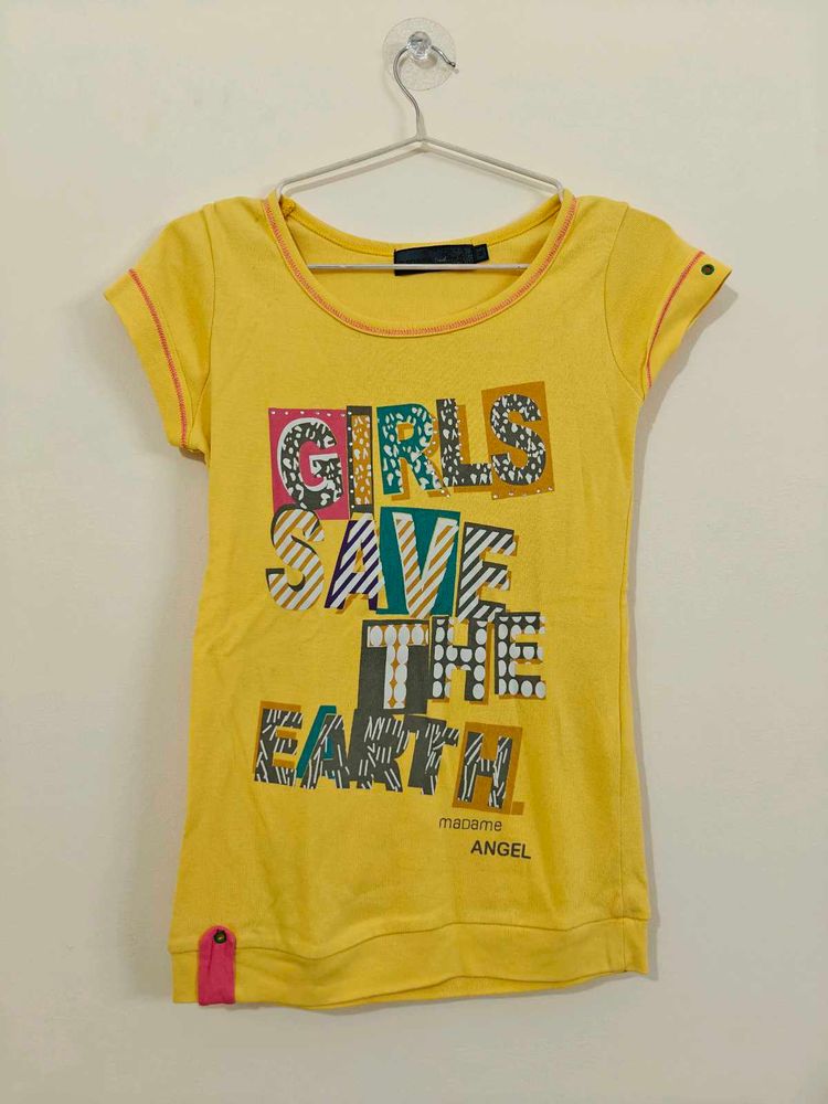 🆕 Madame Yellow T-Shirt