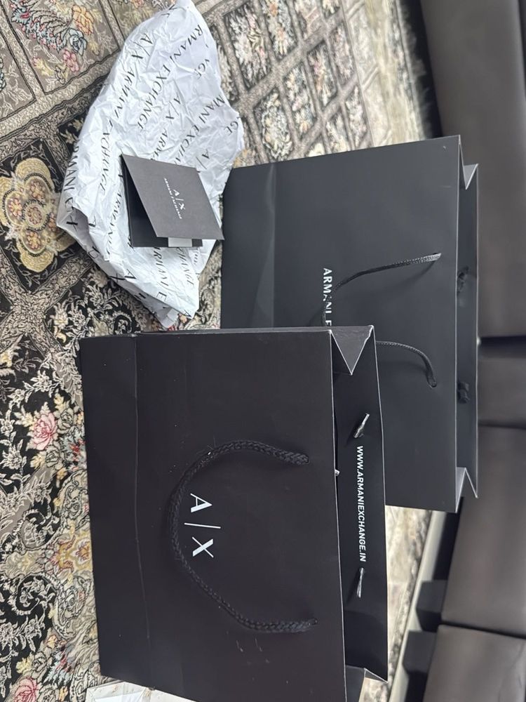 Armani Exchange Shopping Bags