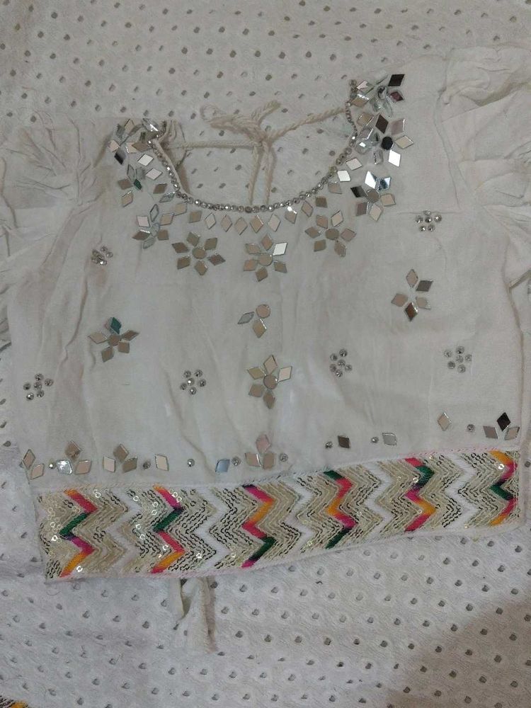 Mirror Work Ethnic lehnga choli