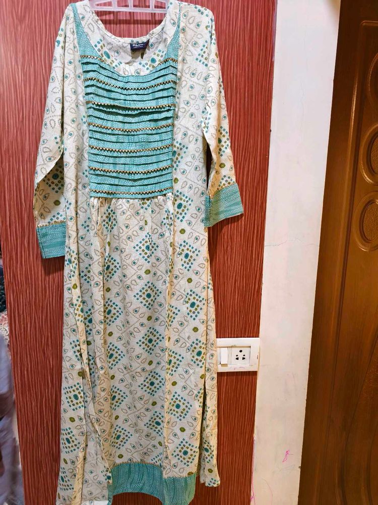 Beautiful Printed Kurta with pants