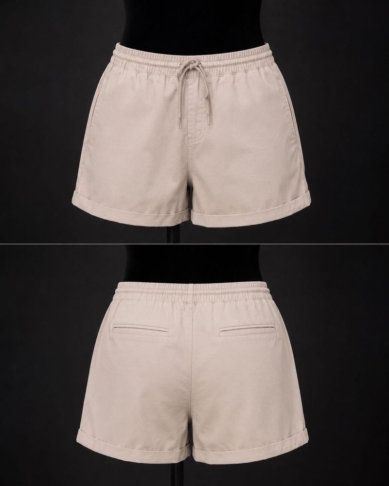 Giordano beige casual shorts