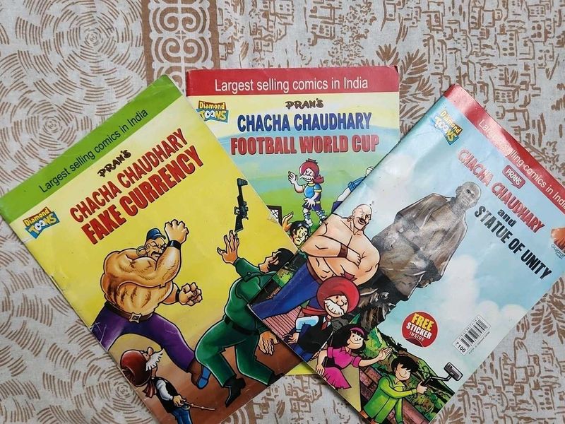 Chacha Chaudhary Comic Book Set