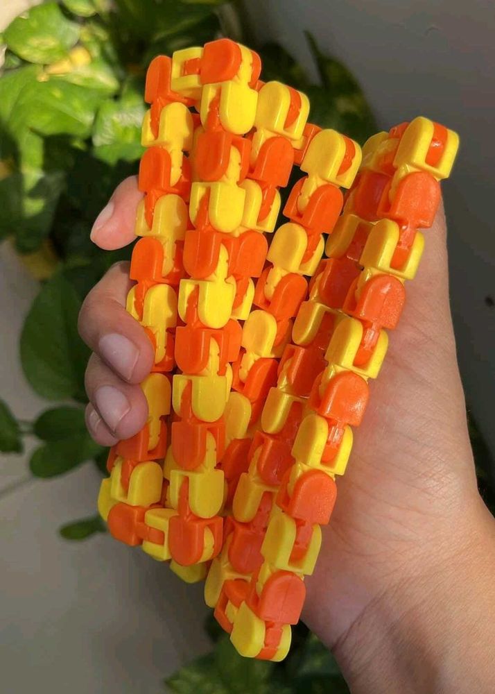 Set of 5 Snap and click snake Fidget