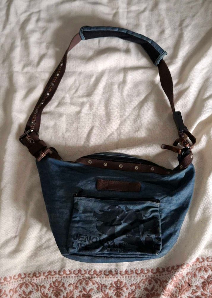 denim bag
