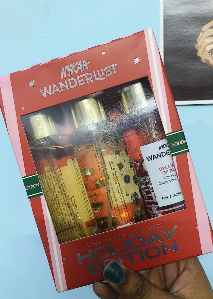 Nykaa Wanderlust Holiday Edition Mist Set