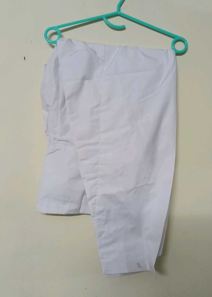 White Cotton Salwar Pants