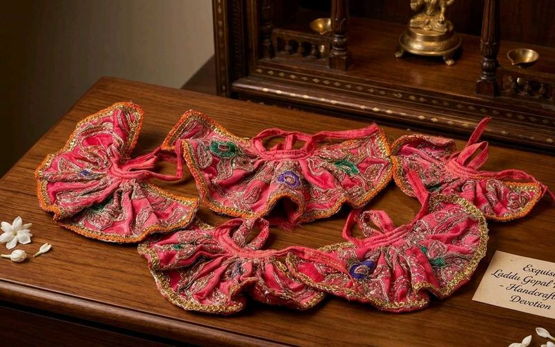 Set of 5 Embroidered Waistbands