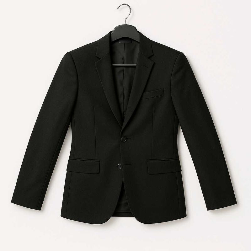 Boys Classic Black Blazer
